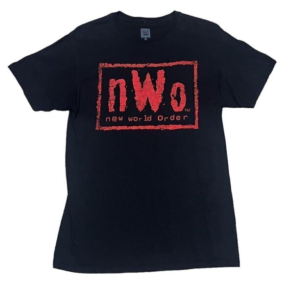 NWO Wolfpack WWF WWE WCW Retro Modern Wrestling Tee Shirt - Medium - Picture 1 of 5